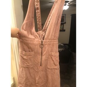 Corduroy Pink Dress